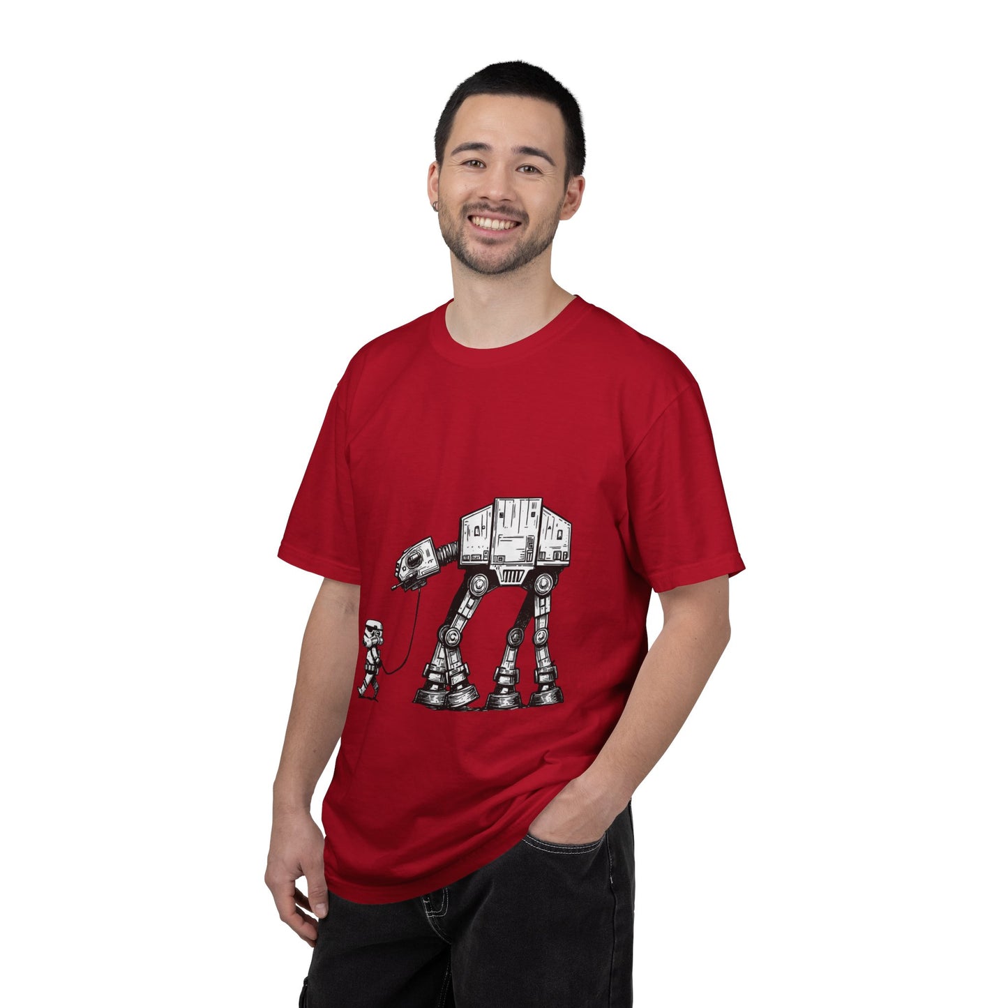 T‑Shirt — 'Walking the AT‑AT' Vintage Star Wars Trooper Tee