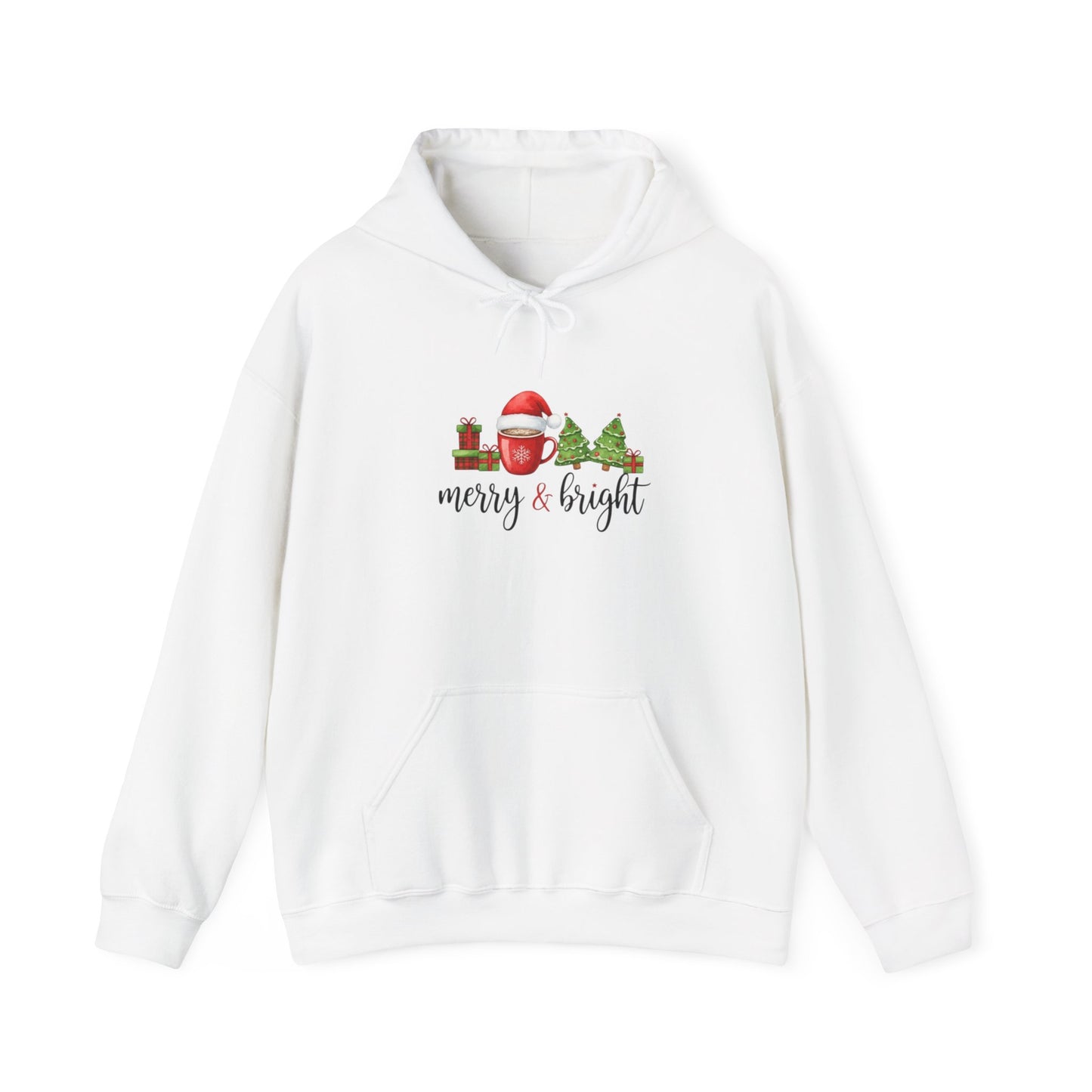 Merry & Bright Christmas Hoodie