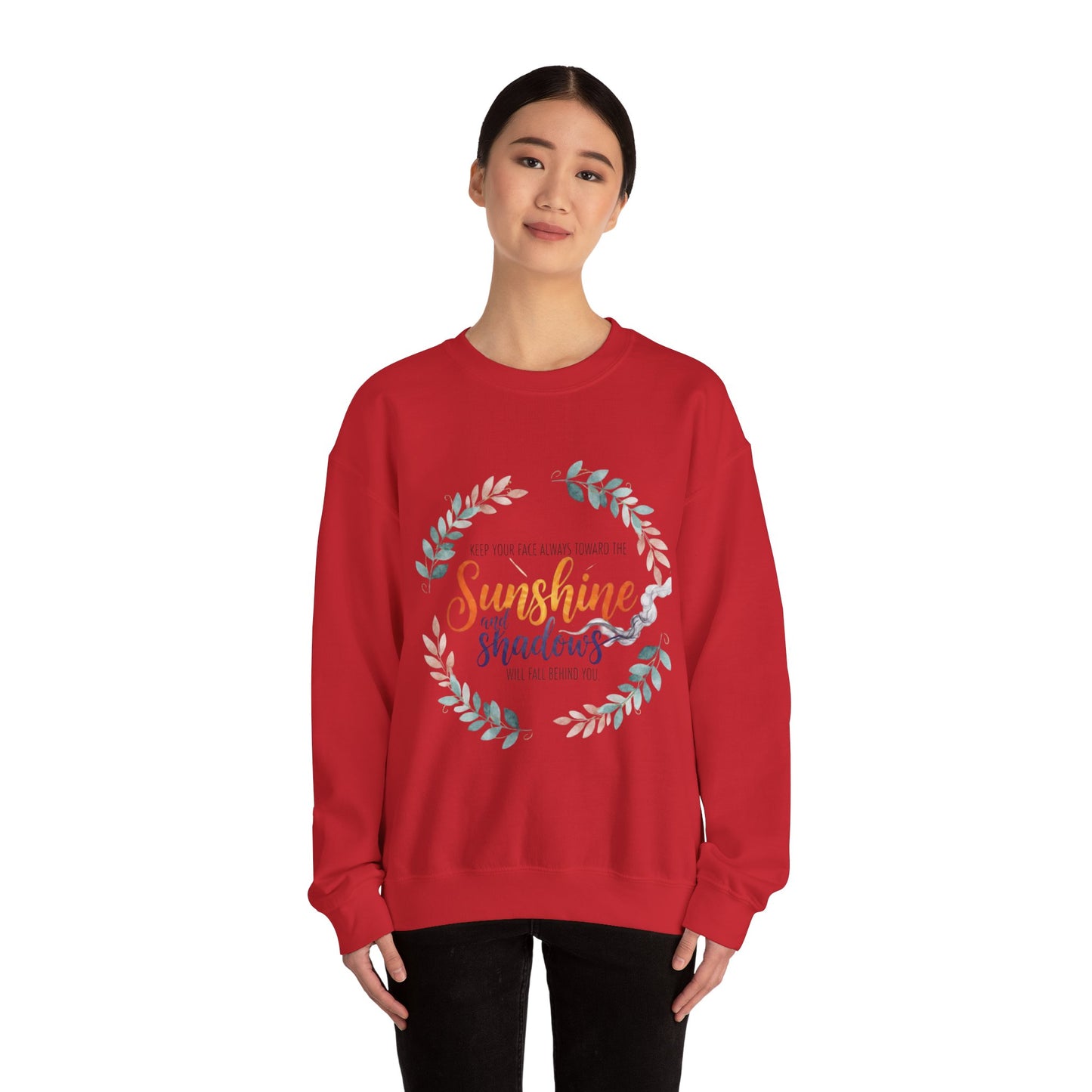 Sunshine and Shadows Unisex Crewneck Sweatshirt