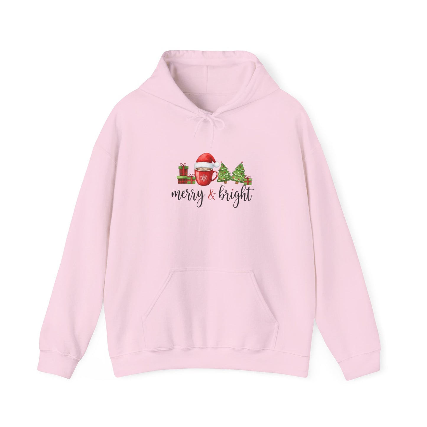 Merry & Bright Christmas Hoodie