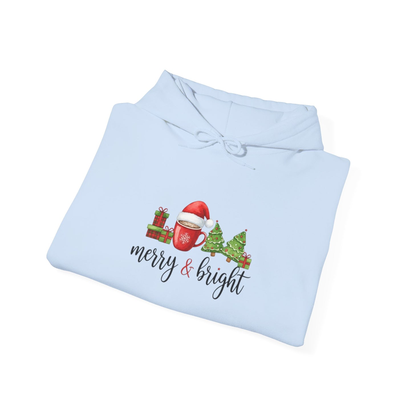 Merry & Bright Christmas Hoodie