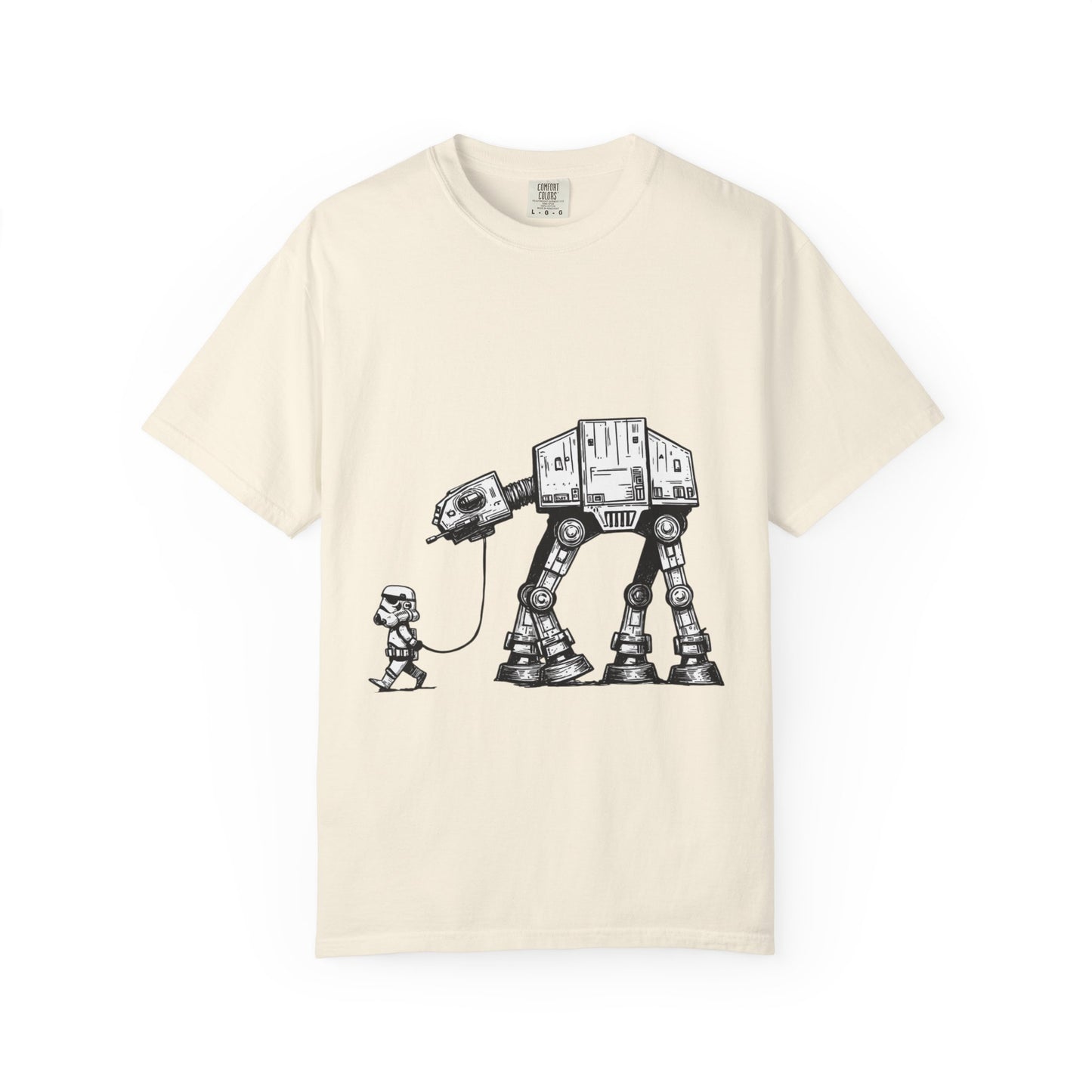 T‑Shirt — 'Walking the AT‑AT' Vintage Star Wars Trooper Tee