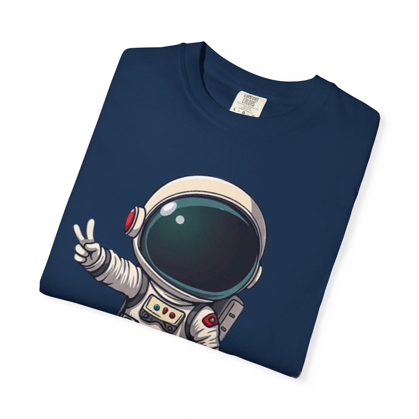 Astronaut on Saturn T-Shirt — Cute Space Explorer Graphic Tee