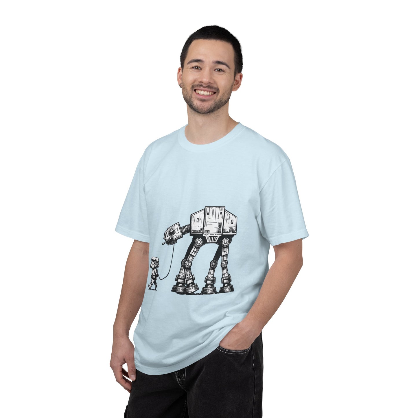 T‑Shirt — 'Walking the AT‑AT' Vintage Star Wars Trooper Tee