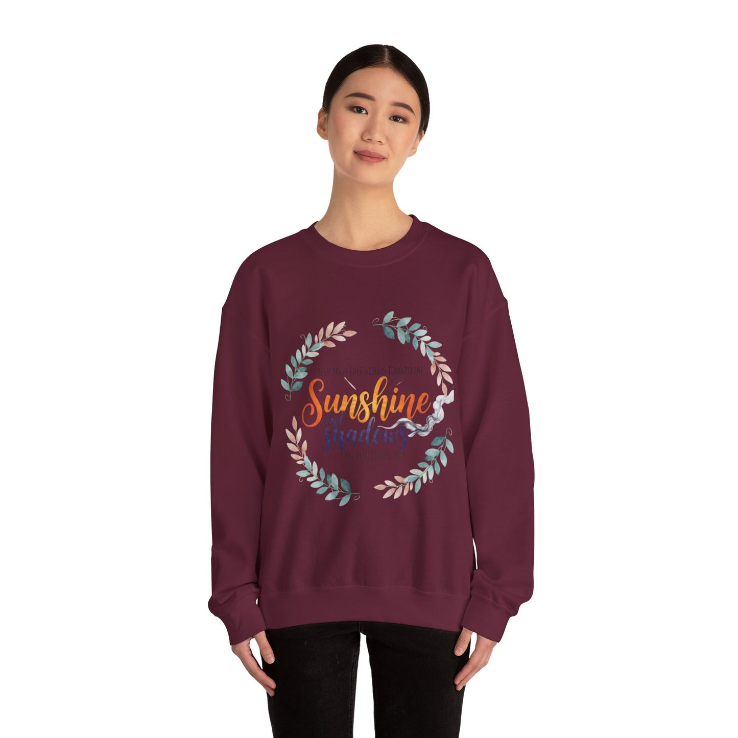 Sunshine and Shadows Unisex Crewneck Sweatshirt
