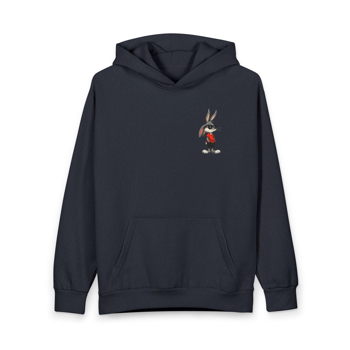 Cool Bunny Urban Hoodie with Graphic Print