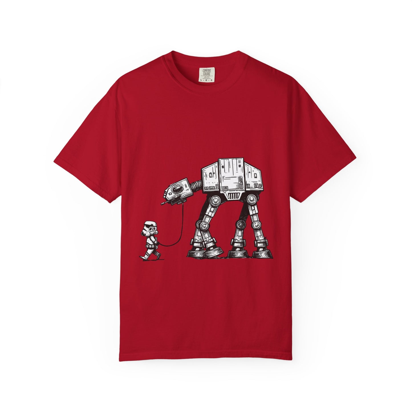T‑Shirt — 'Walking the AT‑AT' Vintage Star Wars Trooper Tee