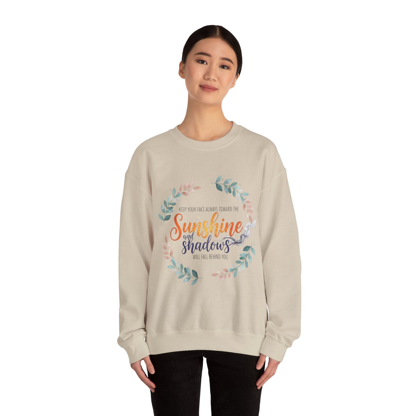 Sunshine and Shadows Unisex Crewneck Sweatshirt