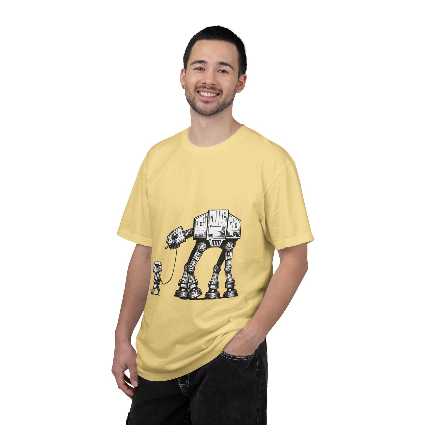T‑Shirt — 'Walking the AT‑AT' Vintage Star Wars Trooper Tee
