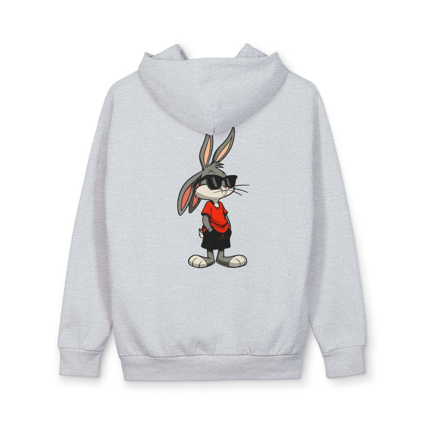 Cool Bunny Urban Hoodie with Graphic Print