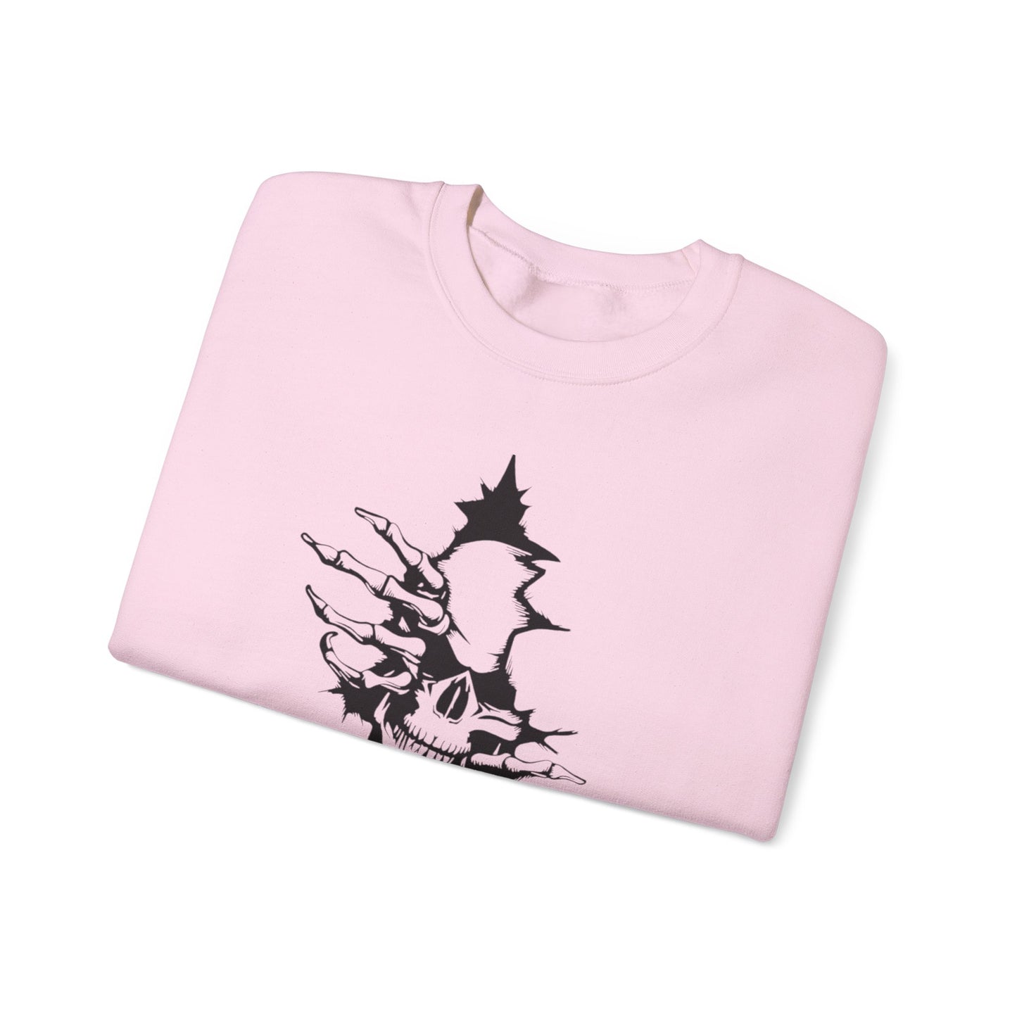 Skull Rip Crewneck Sweatshirt