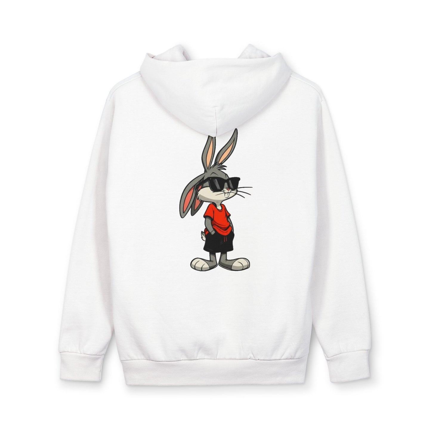 Cool Bunny Urban Hoodie with Graphic Print