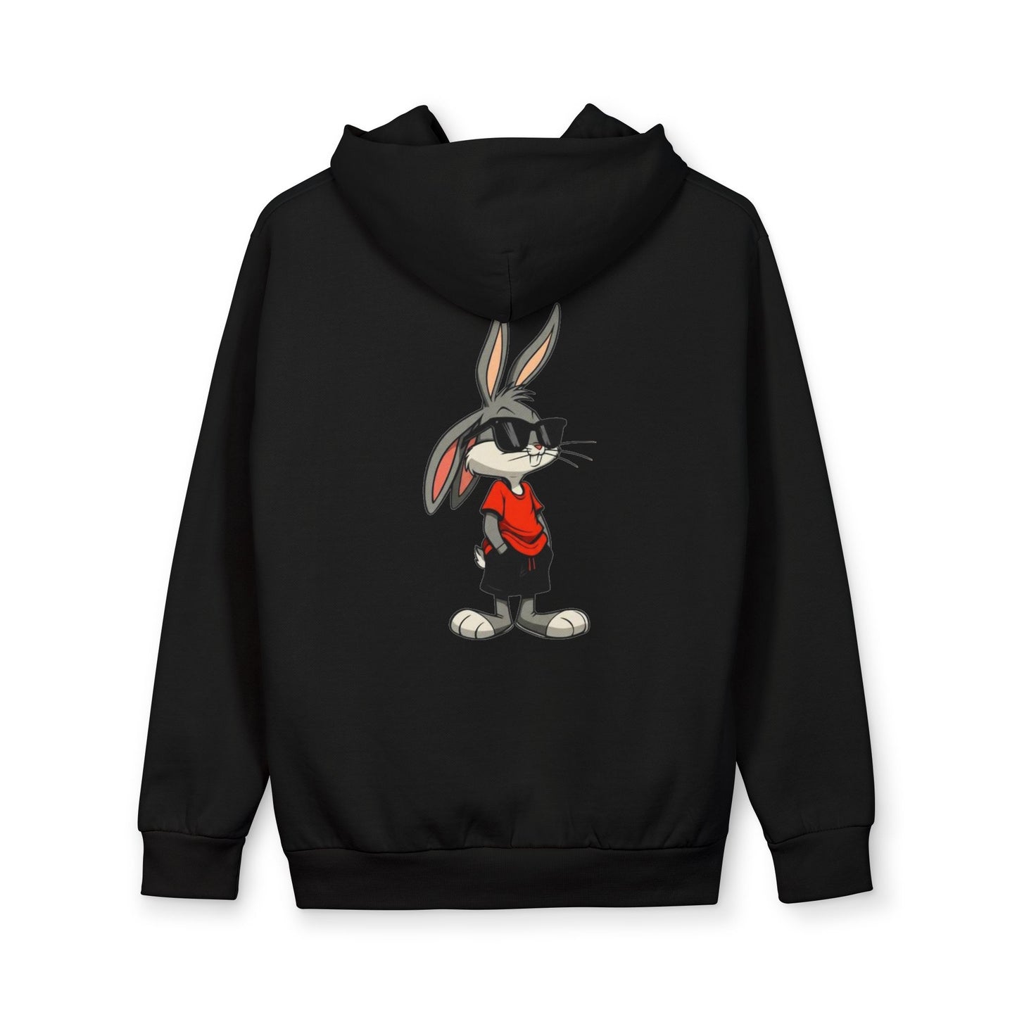 Cool Bunny Urban Hoodie with Graphic Print