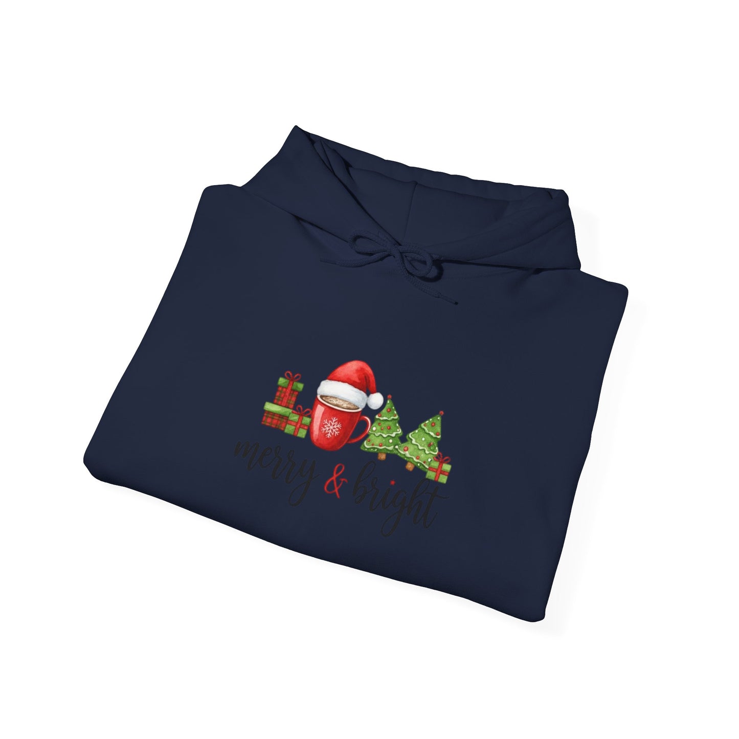 Merry & Bright Christmas Hoodie