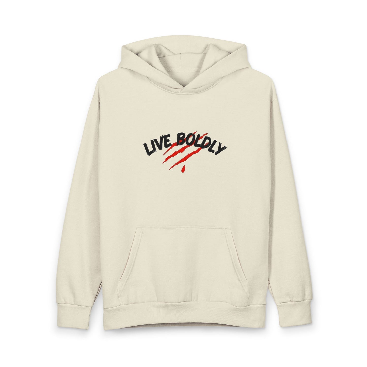 Live Boldly Unisex Urban Pullover Hoodie - No Risk, No Story