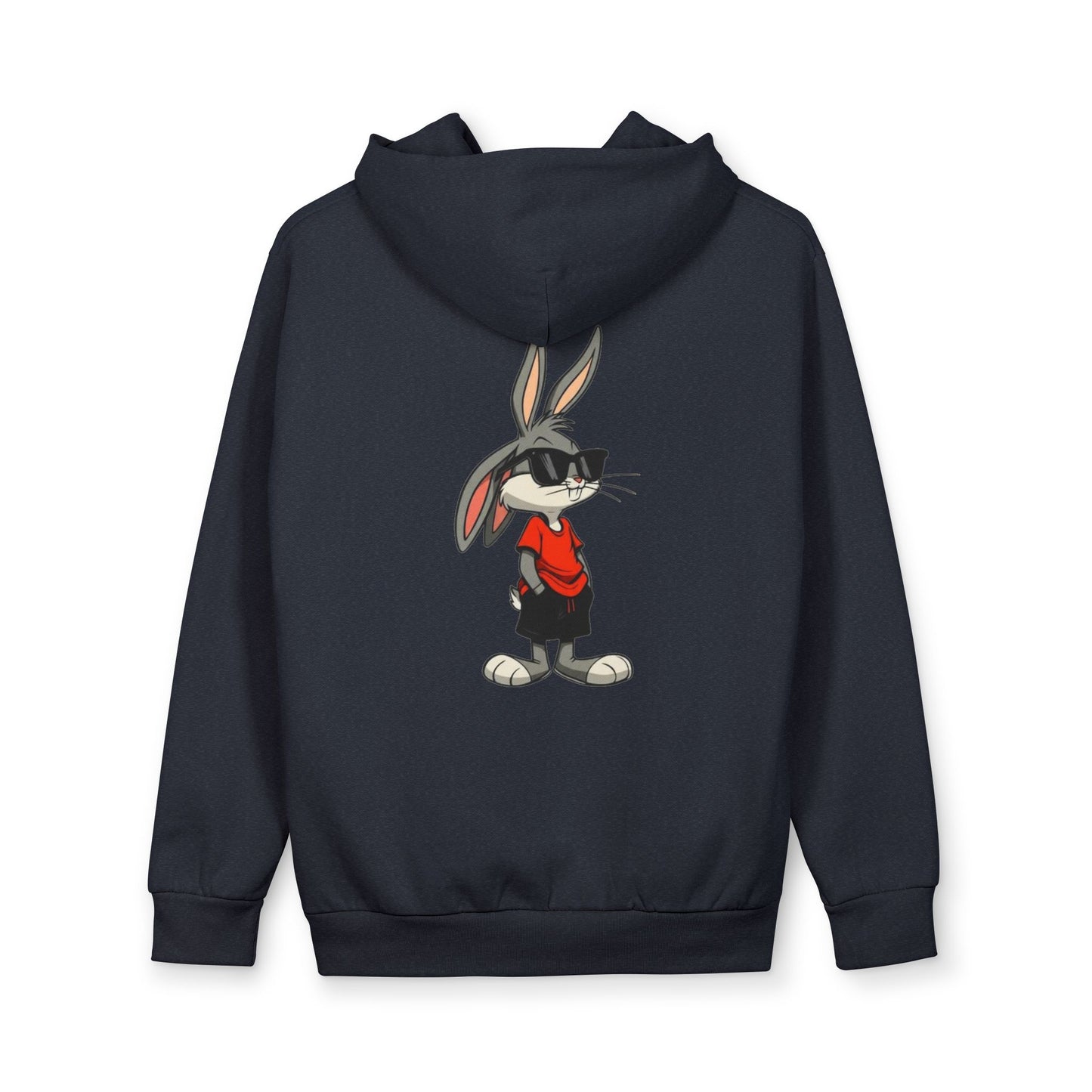 Cool Bunny Urban Hoodie with Graphic Print