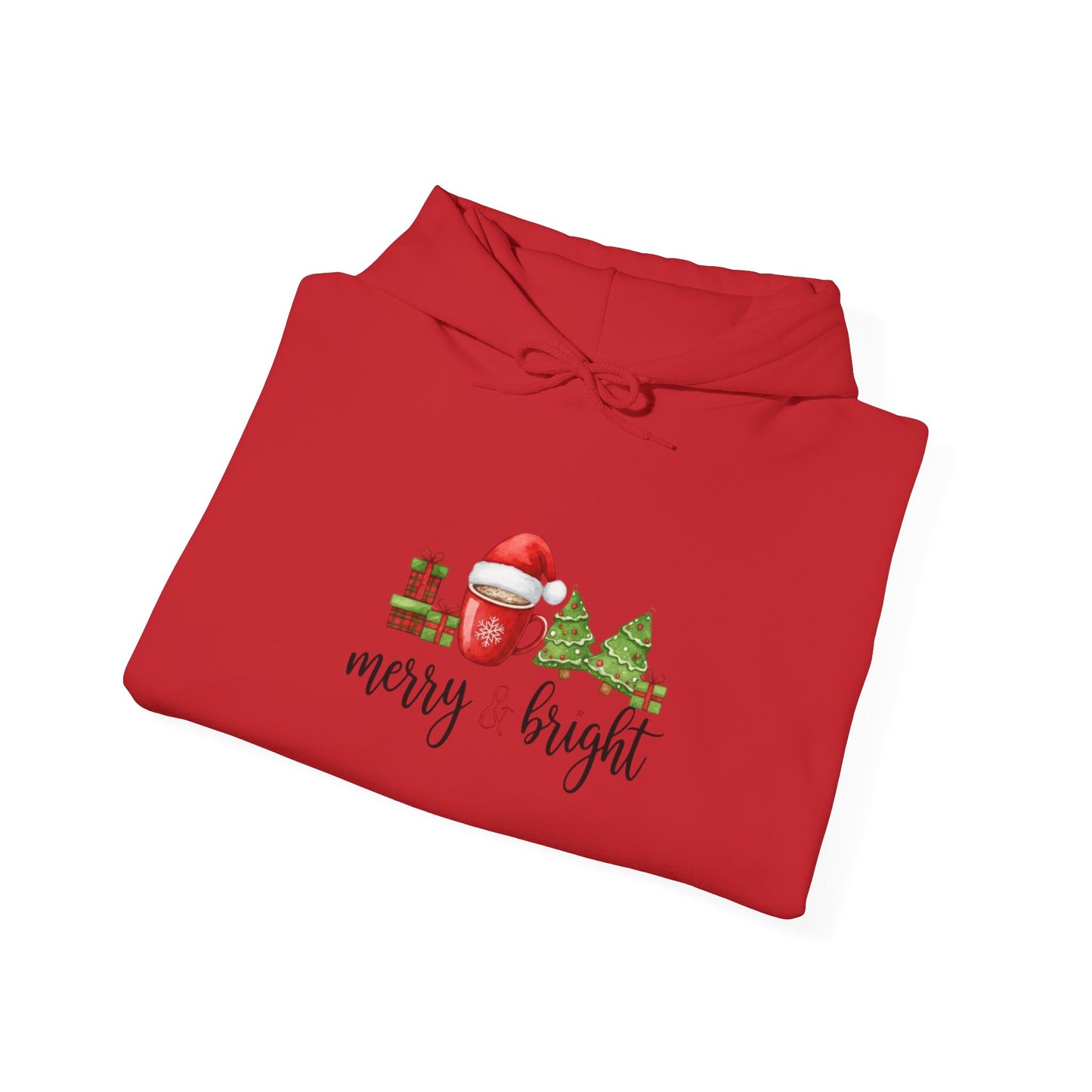 Merry & Bright Christmas Hoodie