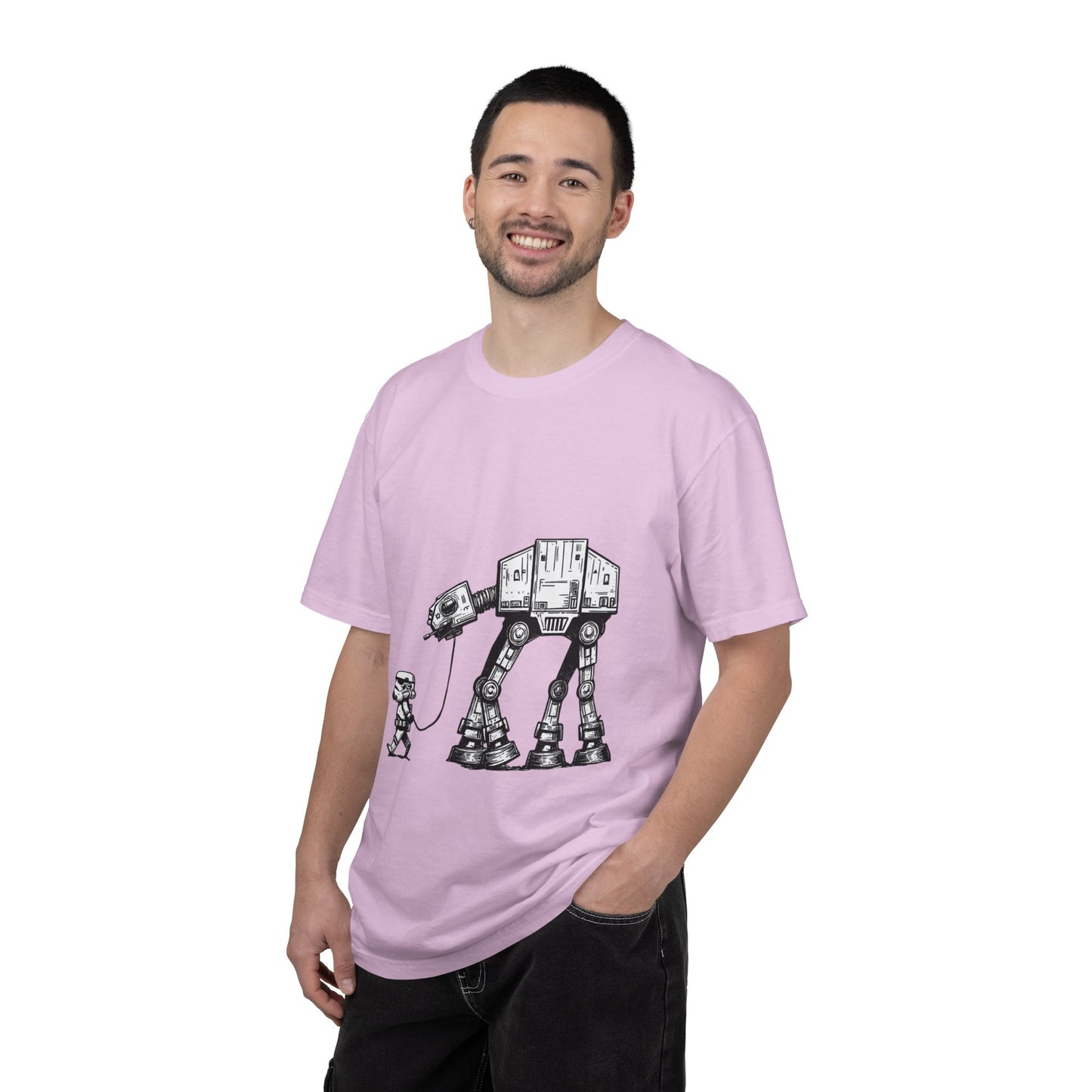 T‑Shirt — 'Walking the AT‑AT' Vintage Star Wars Trooper Tee