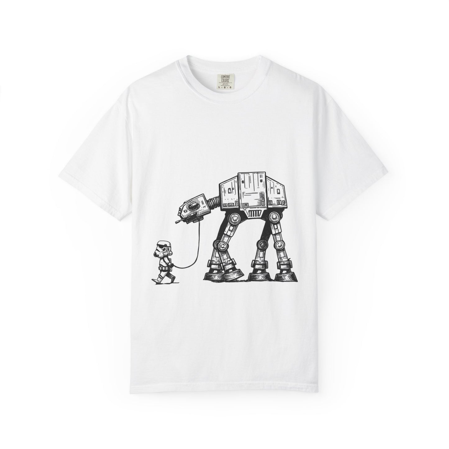 T‑Shirt — 'Walking the AT‑AT' Vintage Star Wars Trooper Tee
