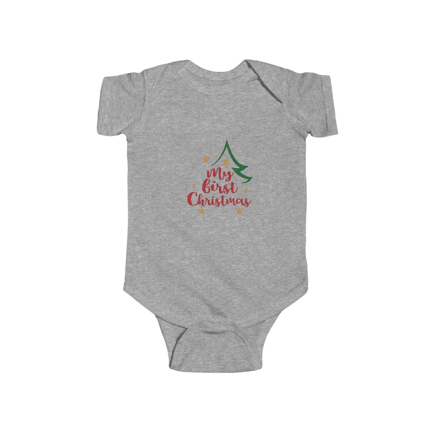My First Christmas Baby Bodysuit — Infant Holiday Onesie