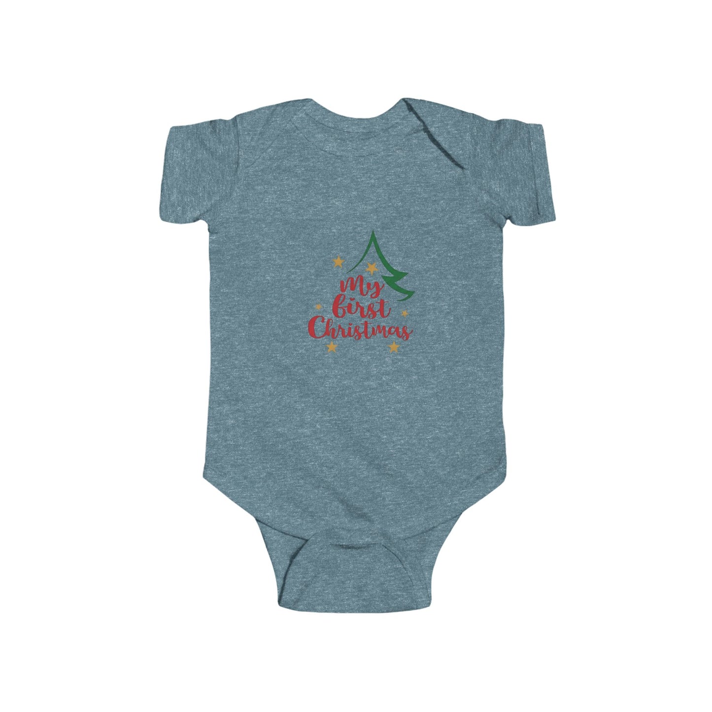My First Christmas Baby Bodysuit — Infant Holiday Onesie