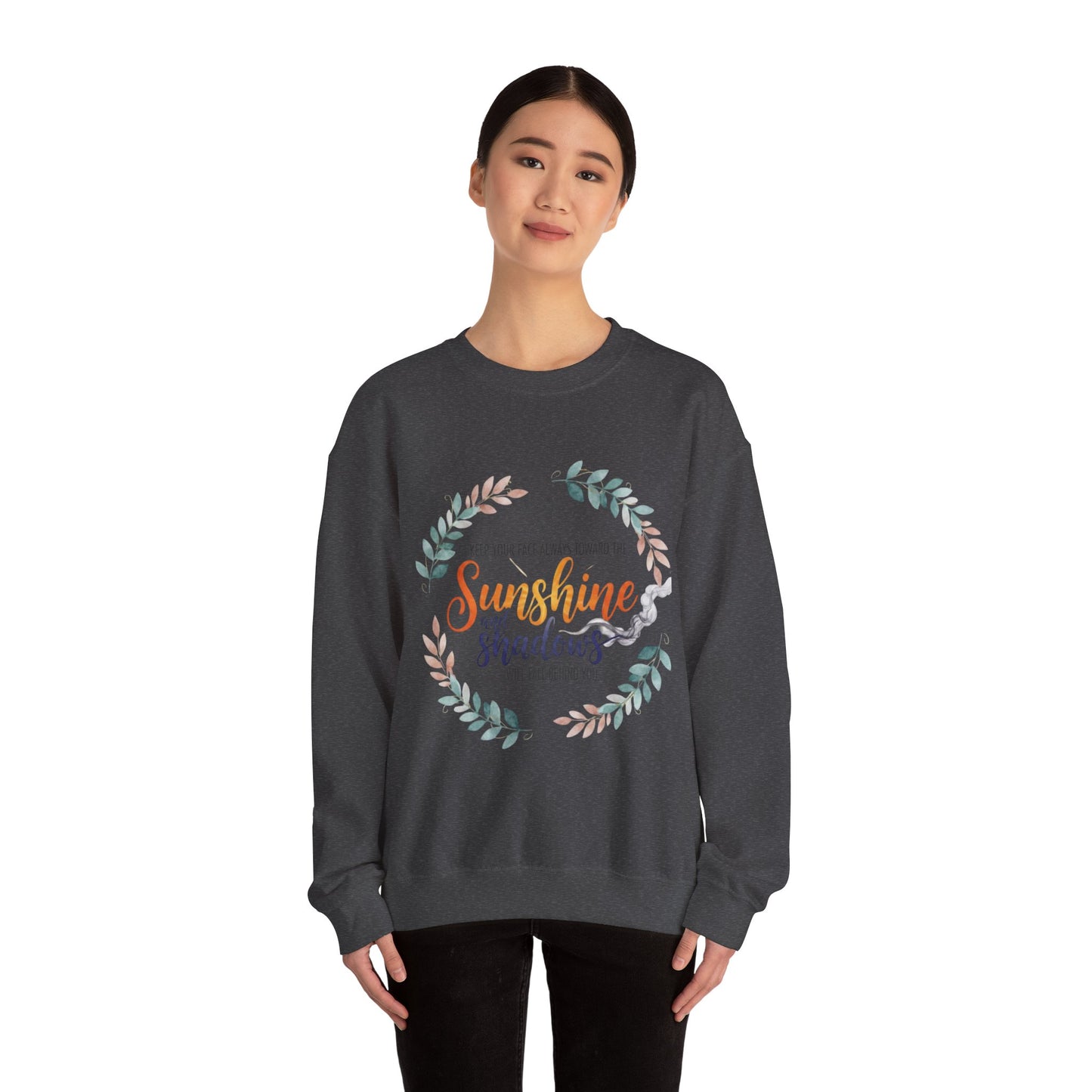 Sunshine and Shadows Unisex Crewneck Sweatshirt