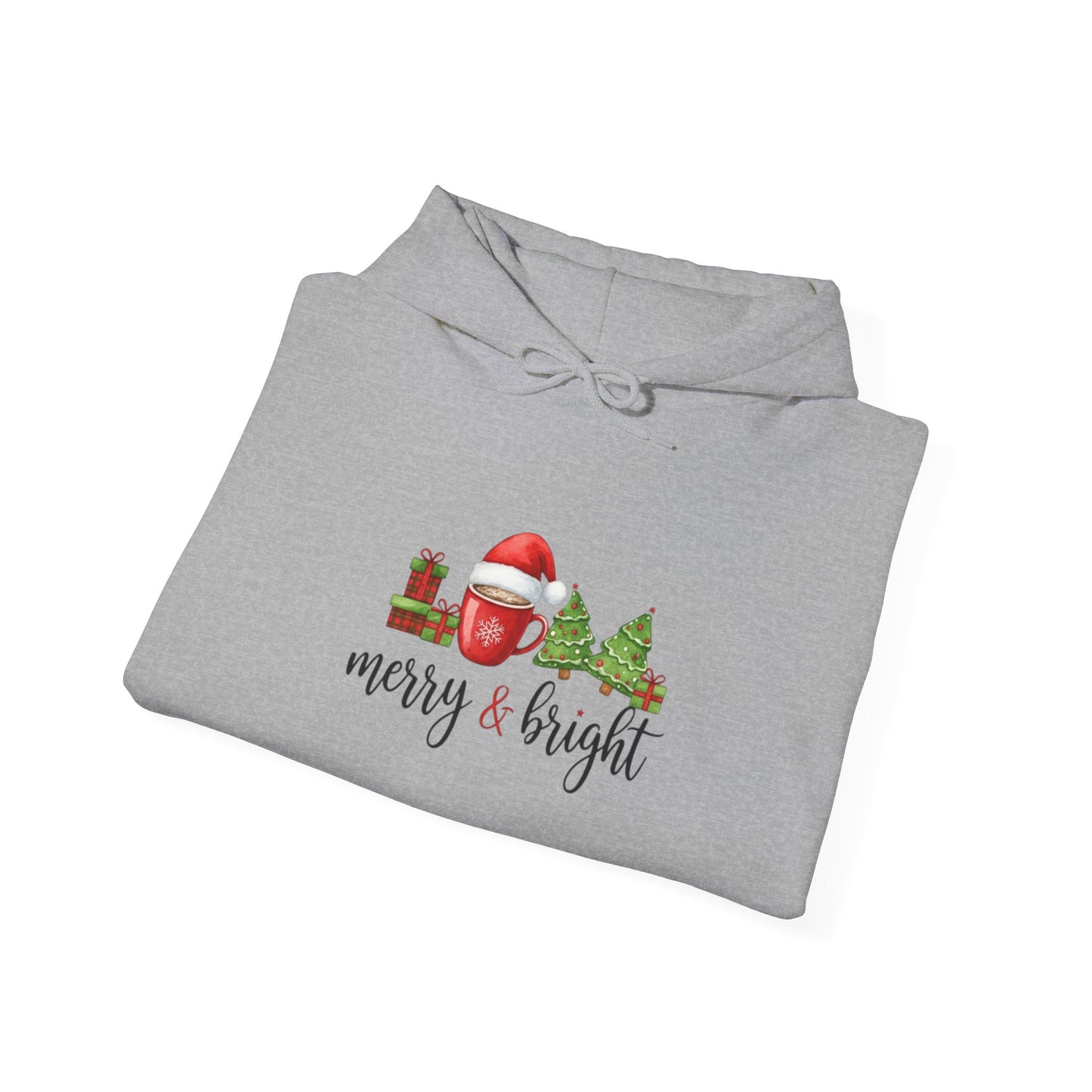 Merry & Bright Christmas Hoodie