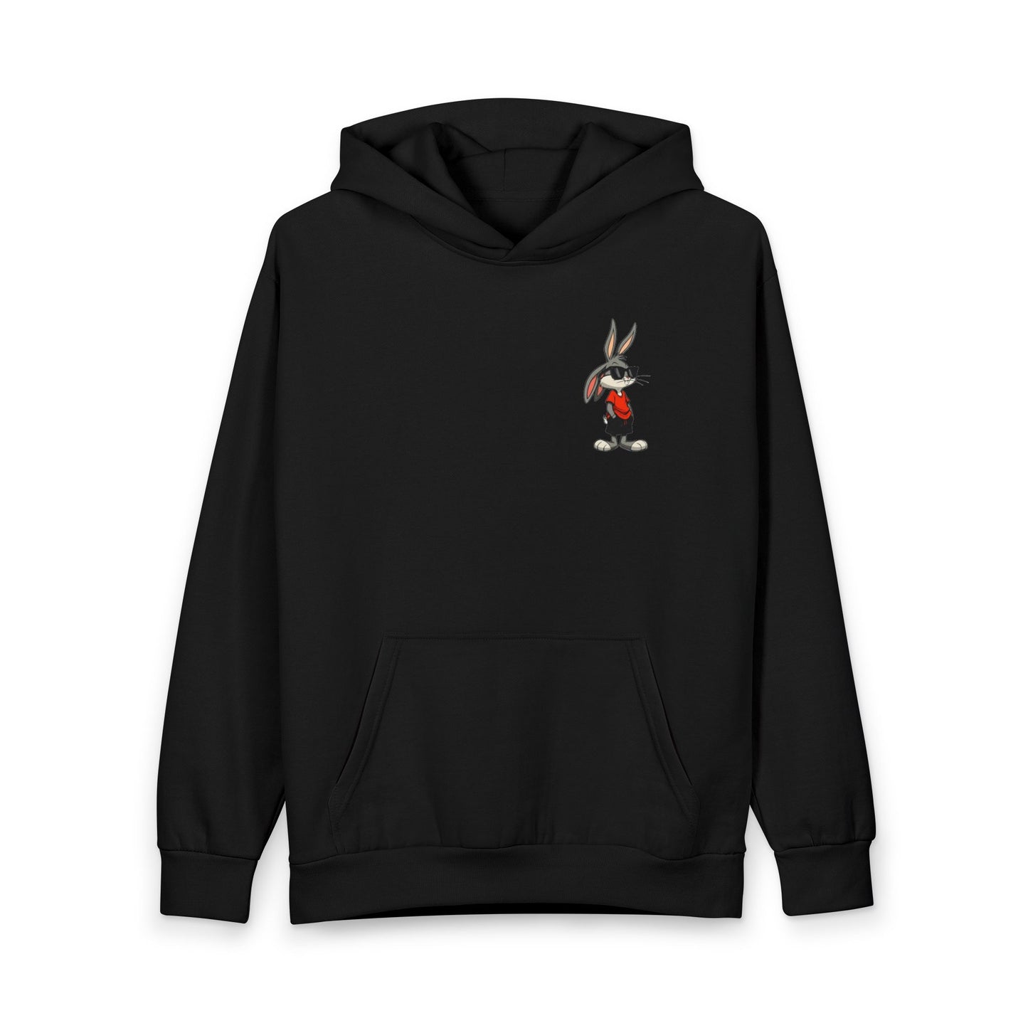 Cool Bunny Urban Hoodie with Graphic Print