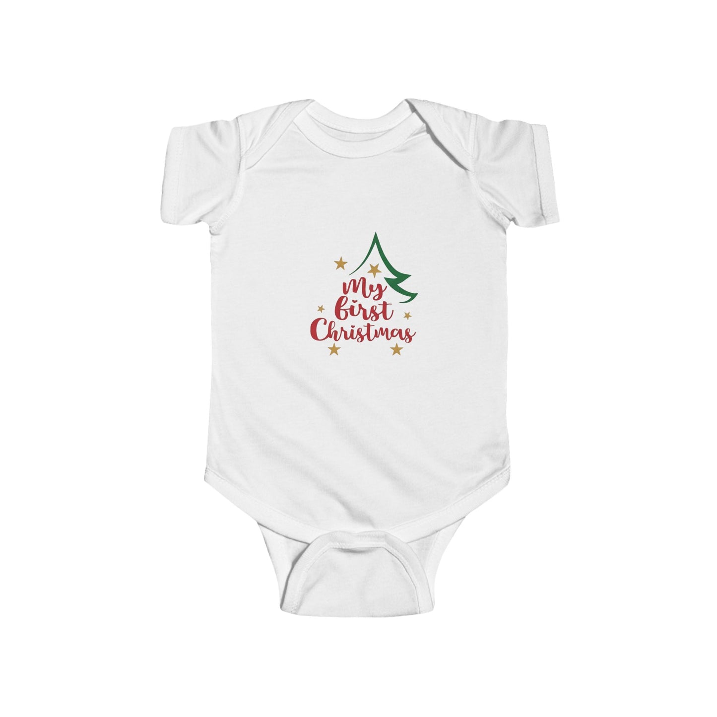 My First Christmas Baby Bodysuit — Infant Holiday Onesie