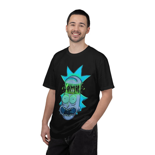Rick Head Split Illustration T-Shirt