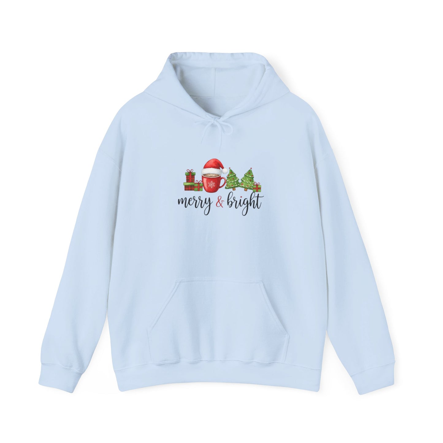 Merry & Bright Christmas Hoodie