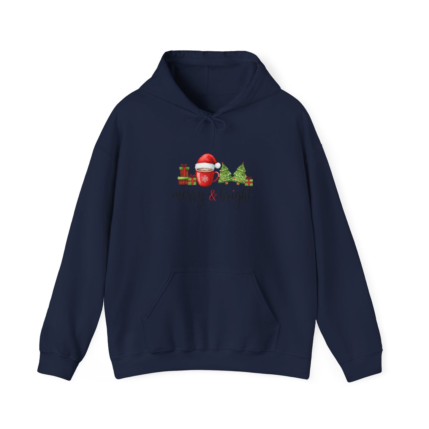 Merry & Bright Christmas Hoodie