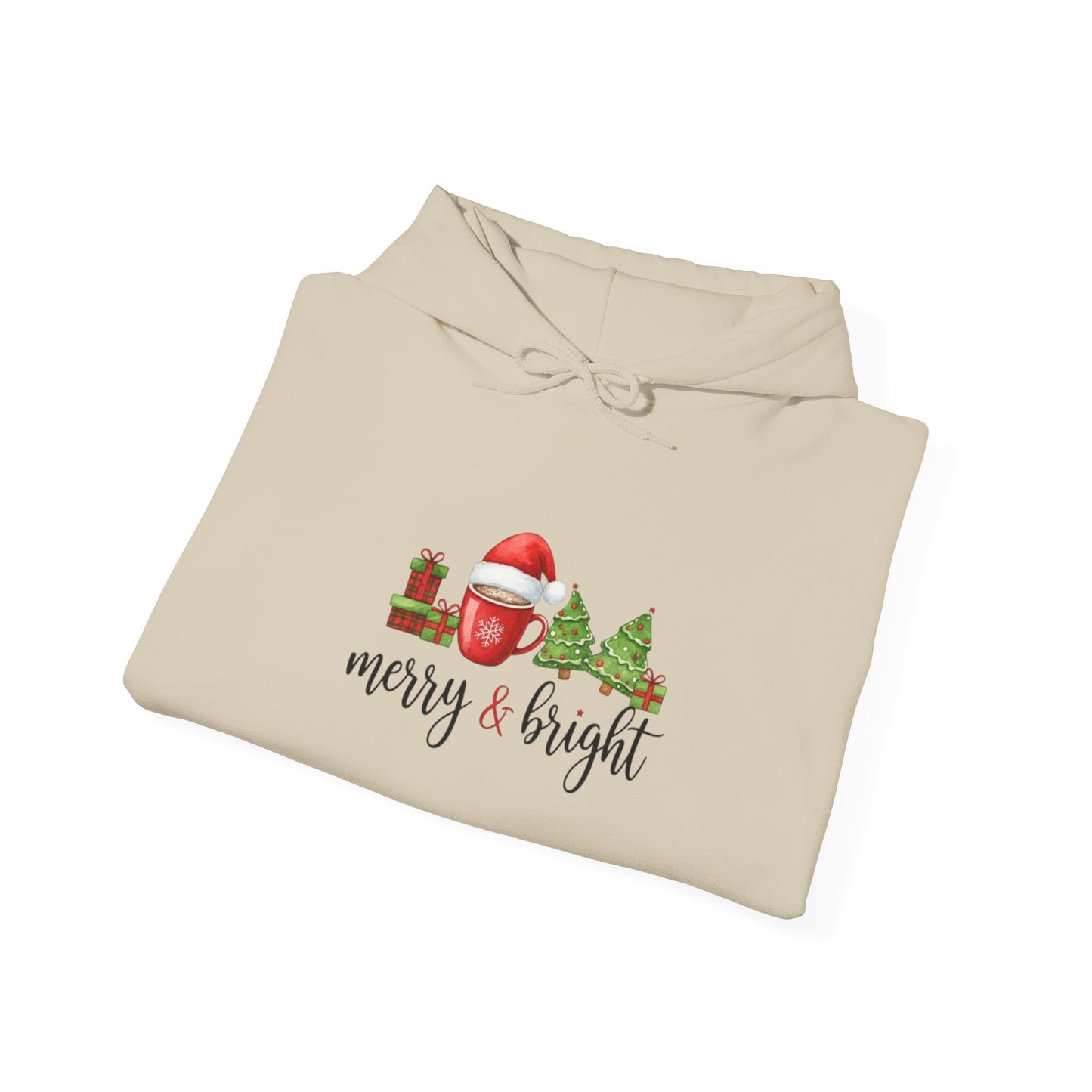 Merry & Bright Christmas Hoodie