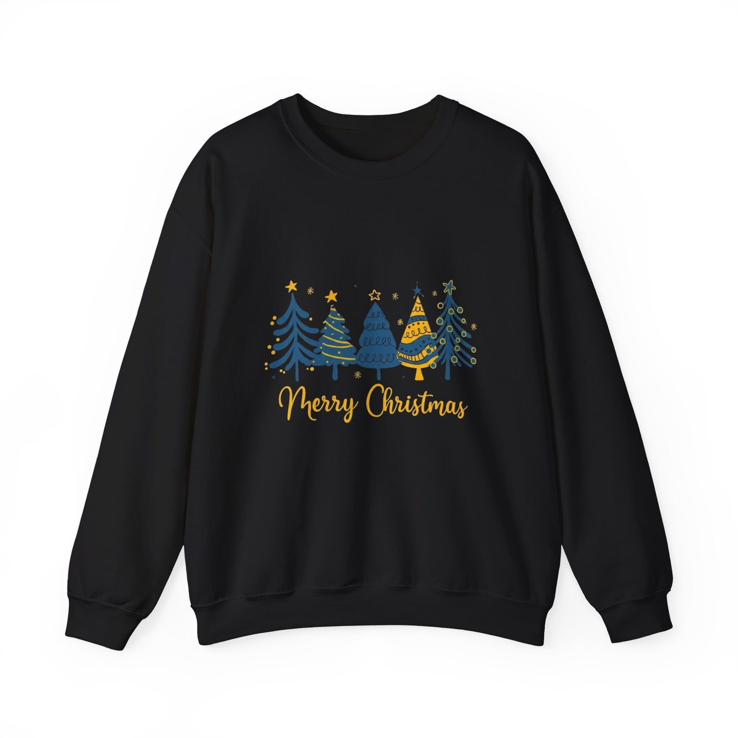Christmas Tree Crewneck Sweatshirt — Merry Christmas Holiday Pullover