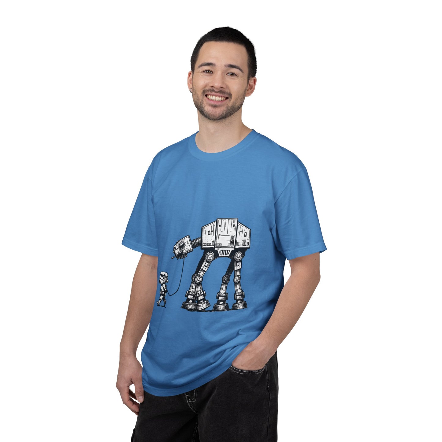 T‑Shirt — 'Walking the AT‑AT' Vintage Star Wars Trooper Tee