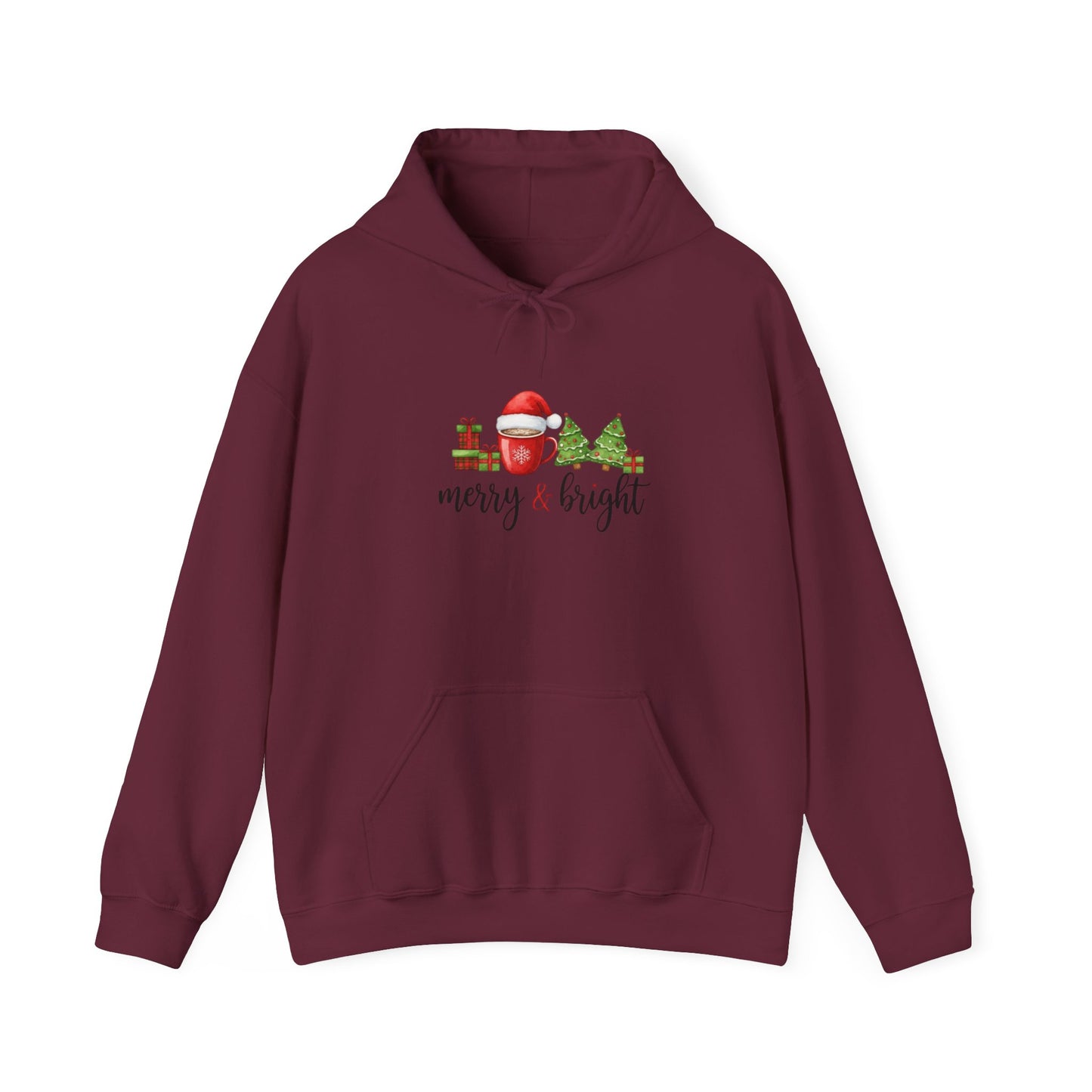 Merry & Bright Christmas Hoodie