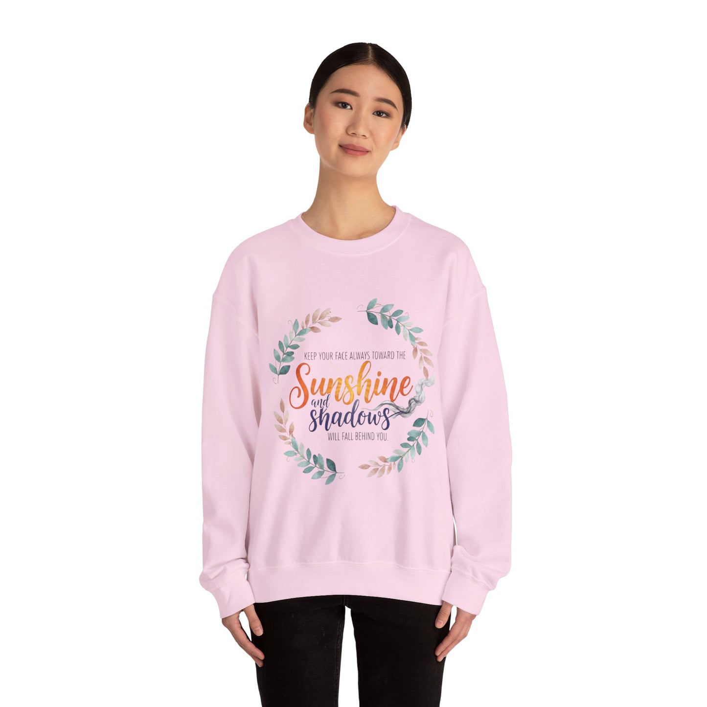 Sunshine and Shadows Unisex Crewneck Sweatshirt