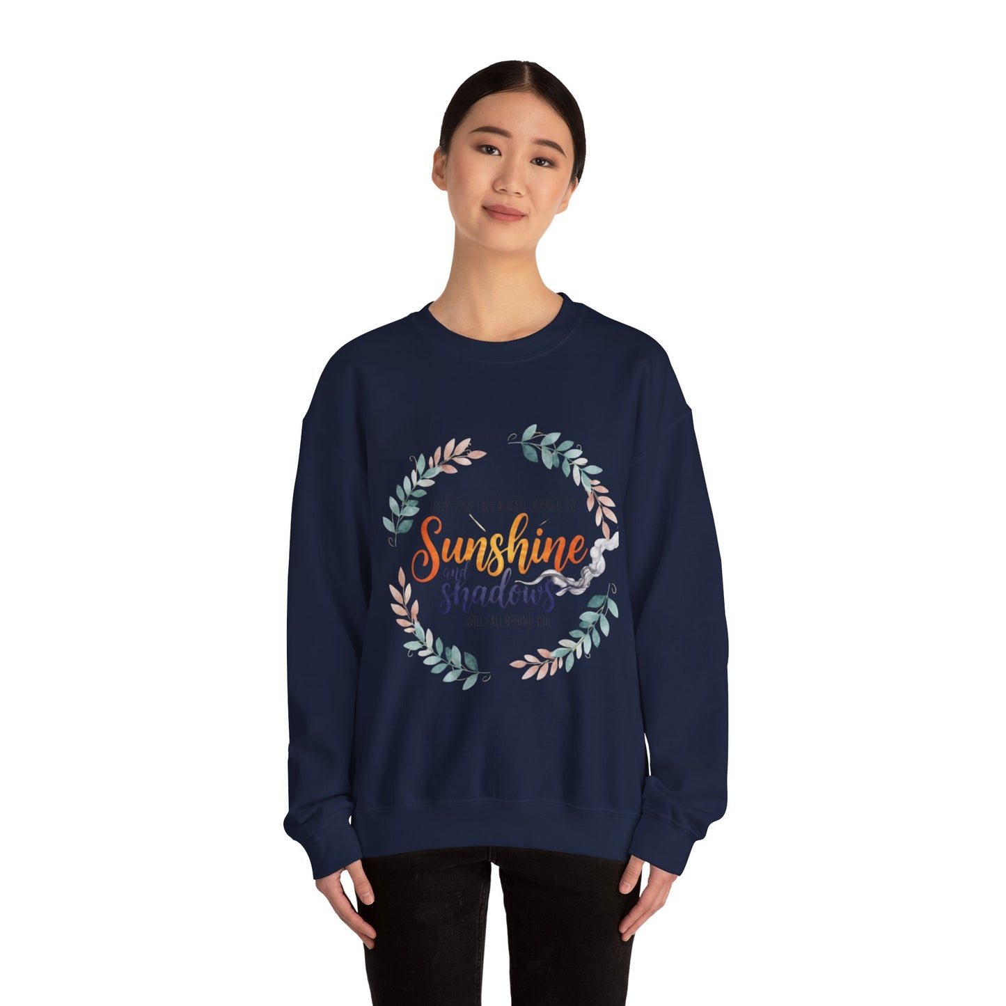 Sunshine and Shadows Unisex Crewneck Sweatshirt