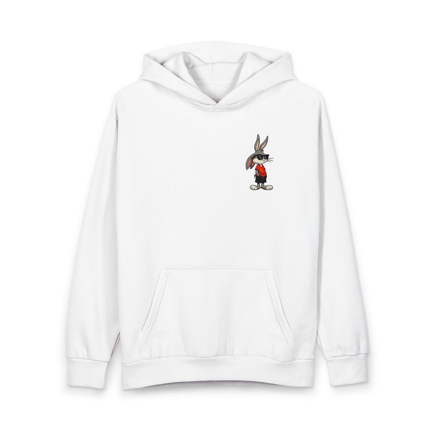 Cool Bunny Urban Hoodie with Graphic Print