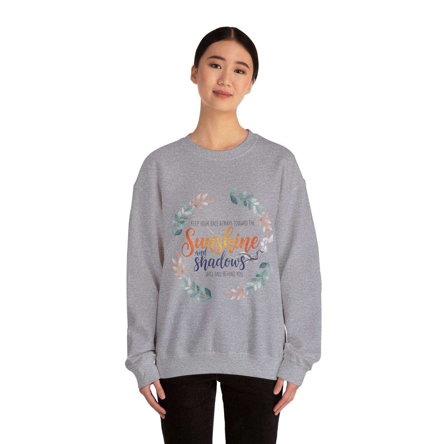 Sunshine and Shadows Unisex Crewneck Sweatshirt