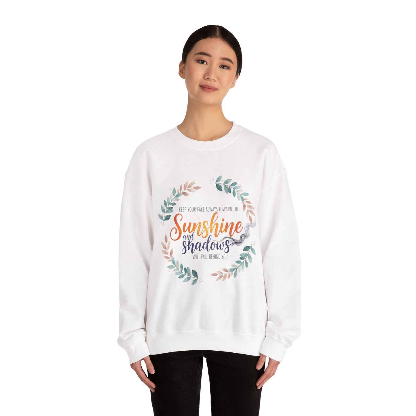 Sunshine and Shadows Unisex Crewneck Sweatshirt