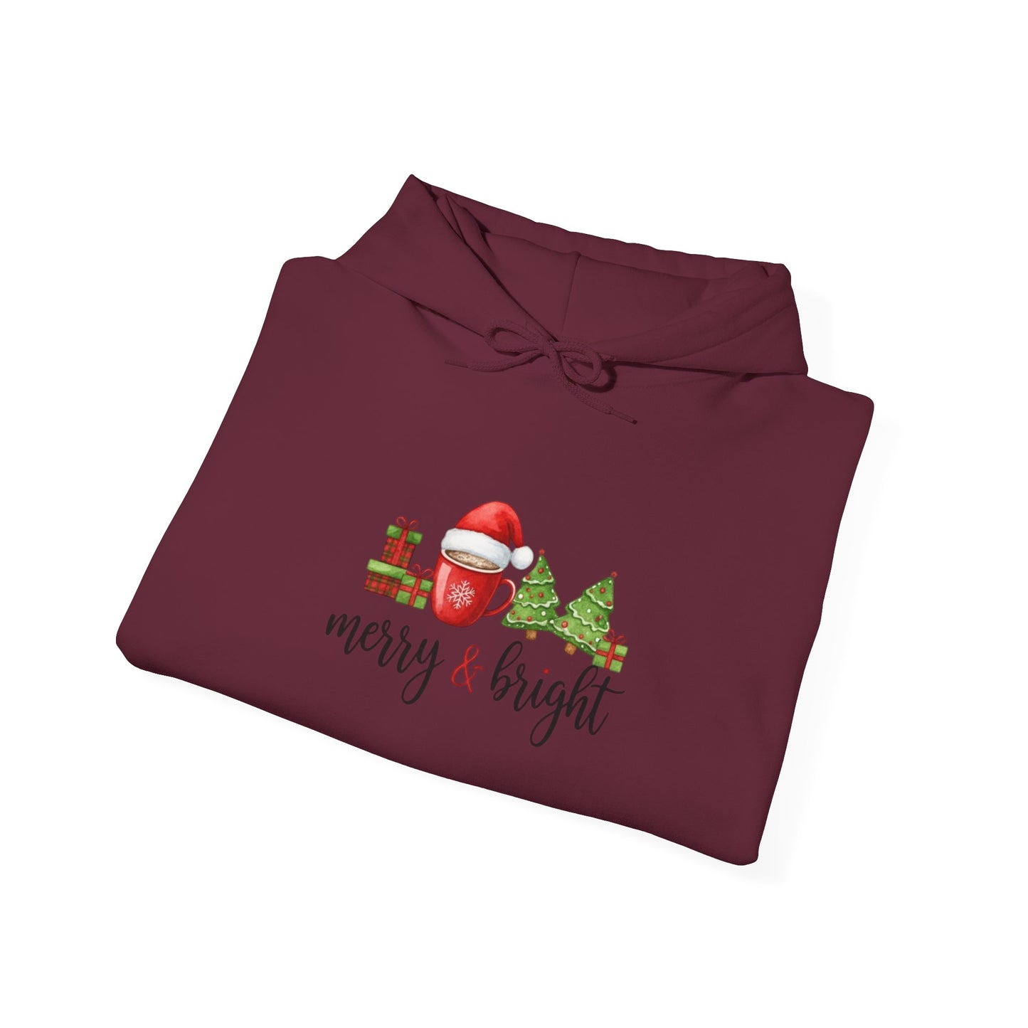 Merry & Bright Christmas Hoodie