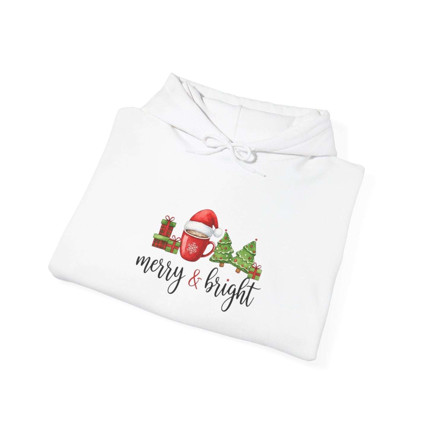 Merry & Bright Christmas Hoodie
